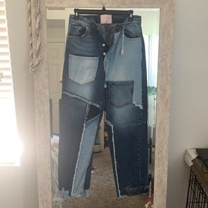 Patchwork Jeans